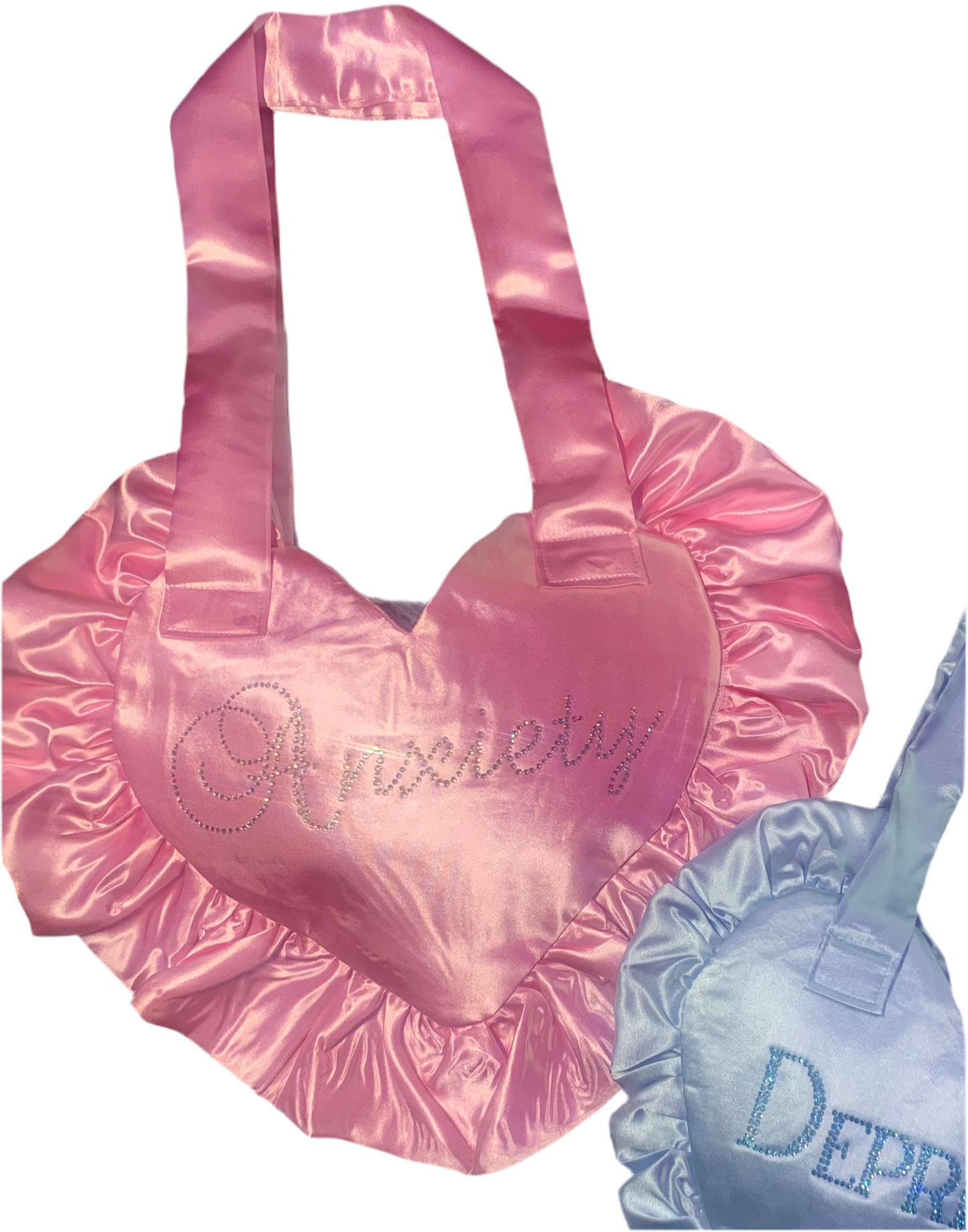 ANXIETY Heart Tote