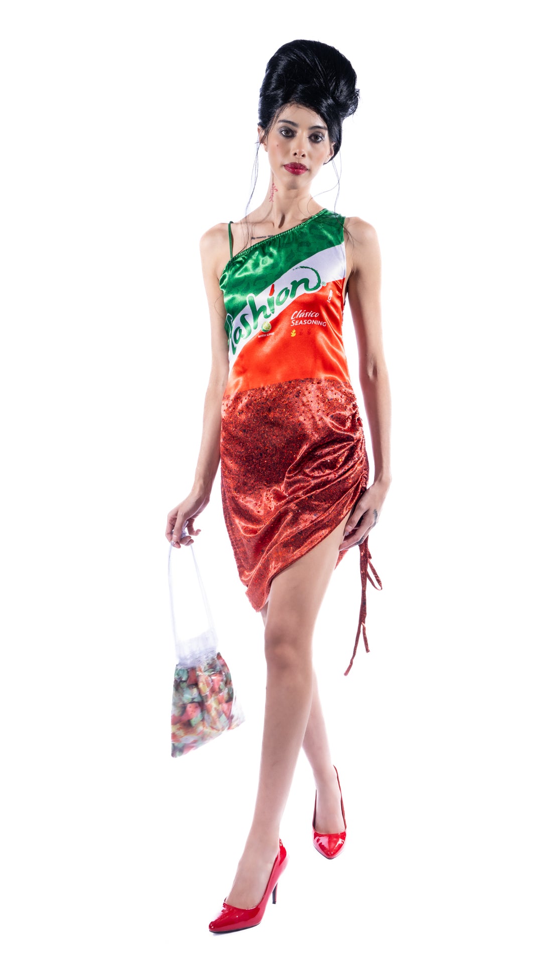FASHION TAJIN Onestrap Dress & Fruitas Bag