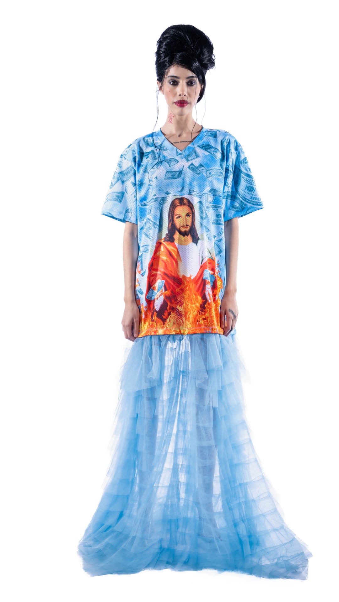 BLESSED JESUS Jersey Dress