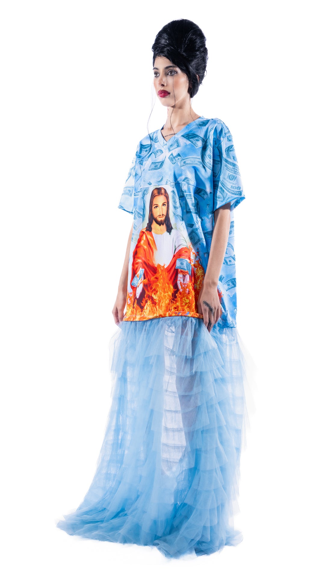 BLESSED JESUS Jersey Dress