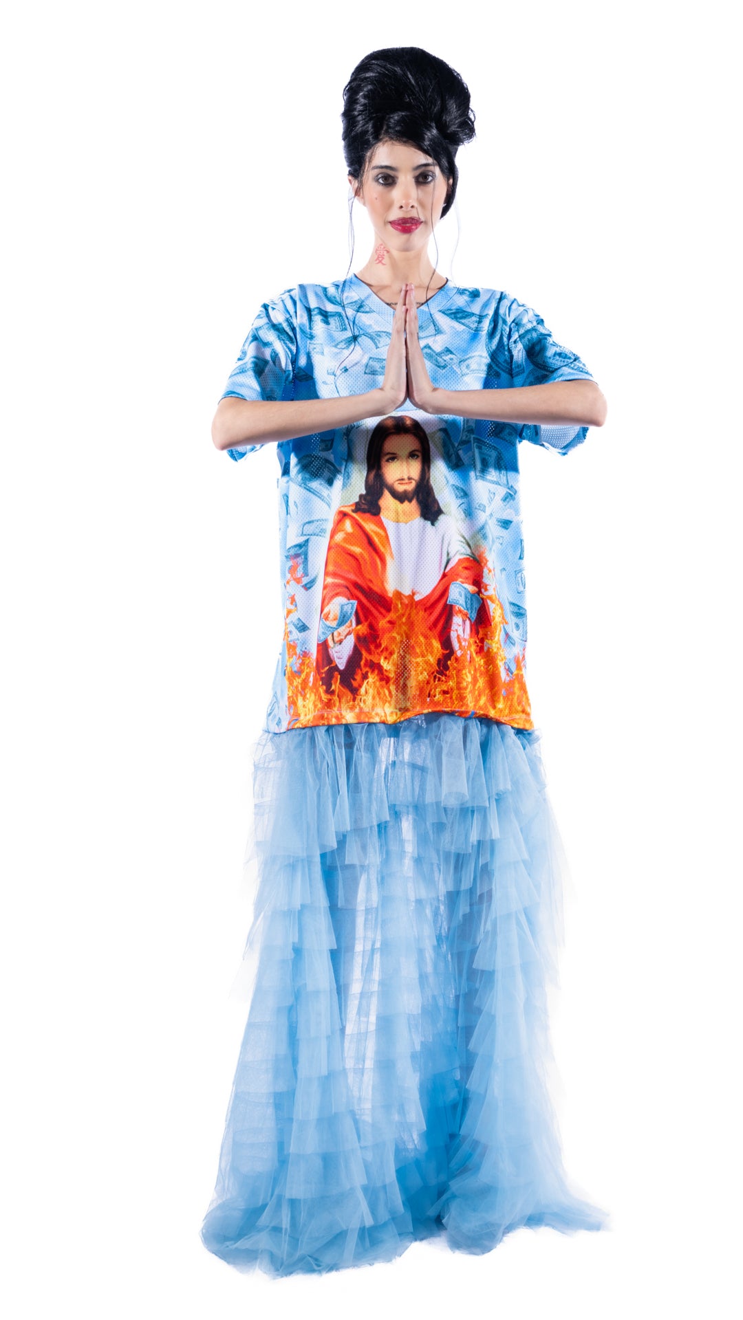 BLESSED JESUS Jersey Dress