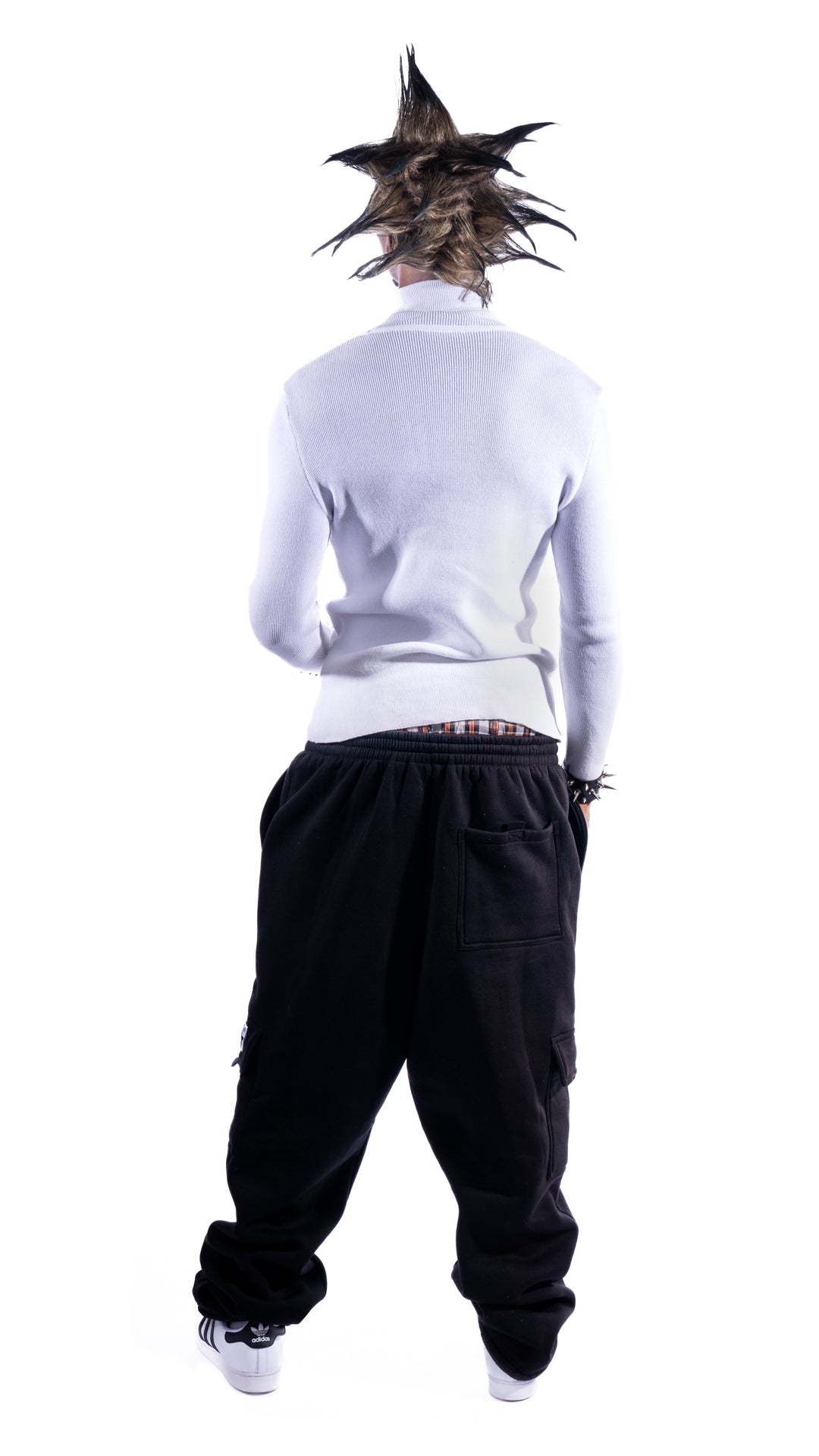 NO SIN Knitted Long Sleeve Turtleneck Sweater