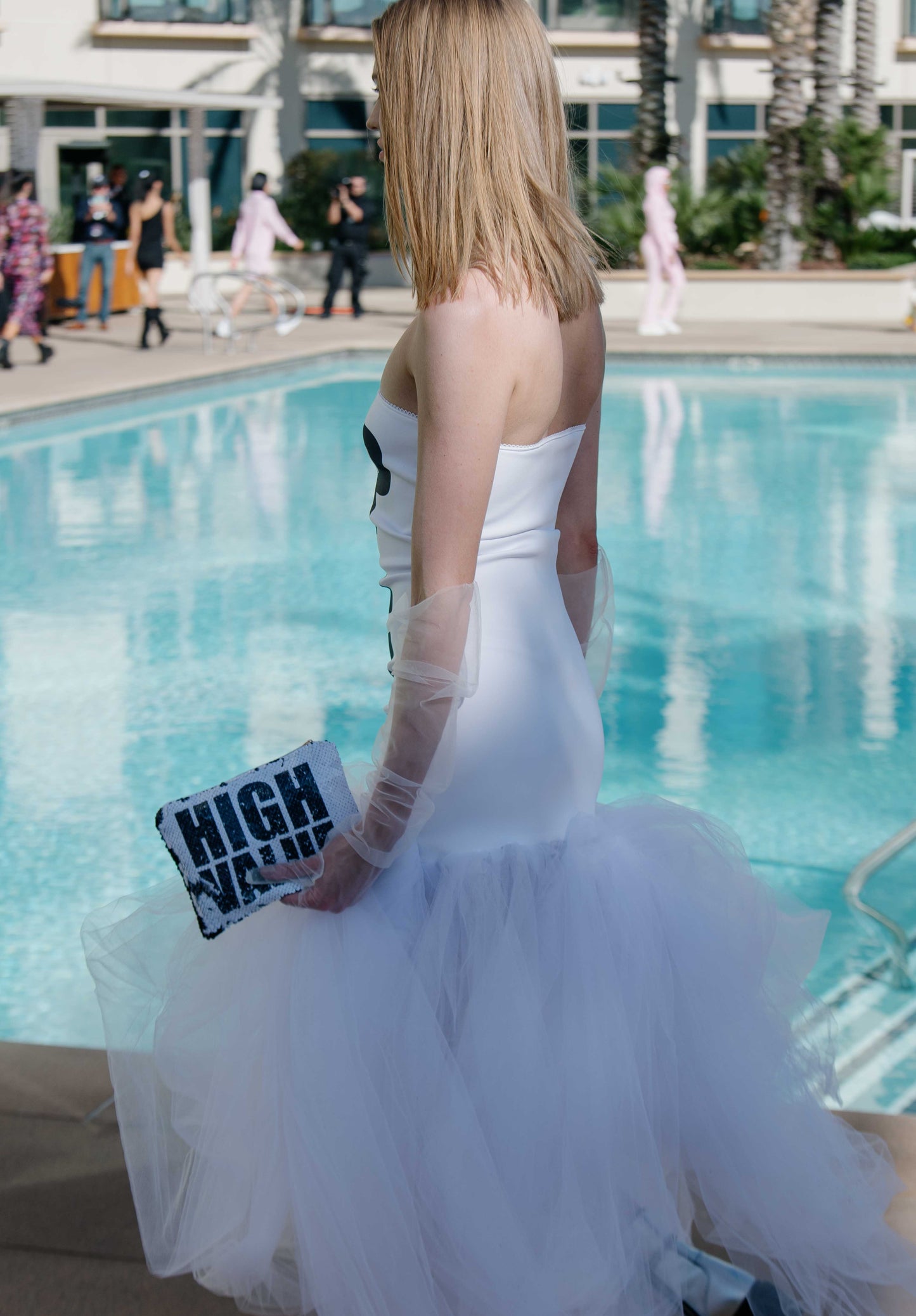 TOP G Gown & HIGH VALUE clutch