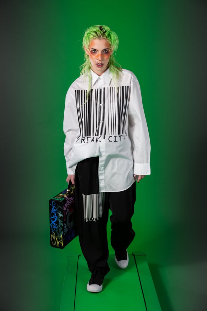CORPORATE SLAVE Button Up & Slacks