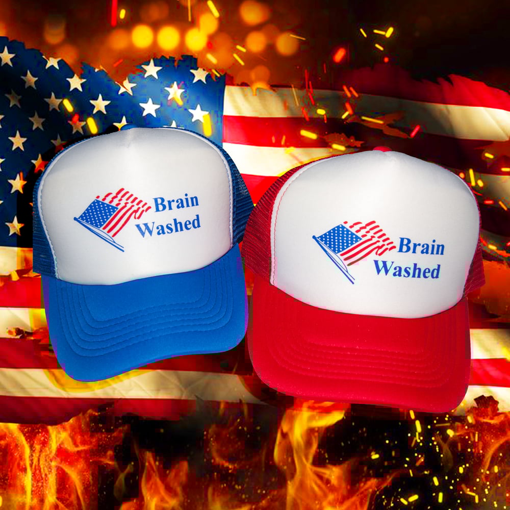 BRAIN WASHED Trucker Hat
