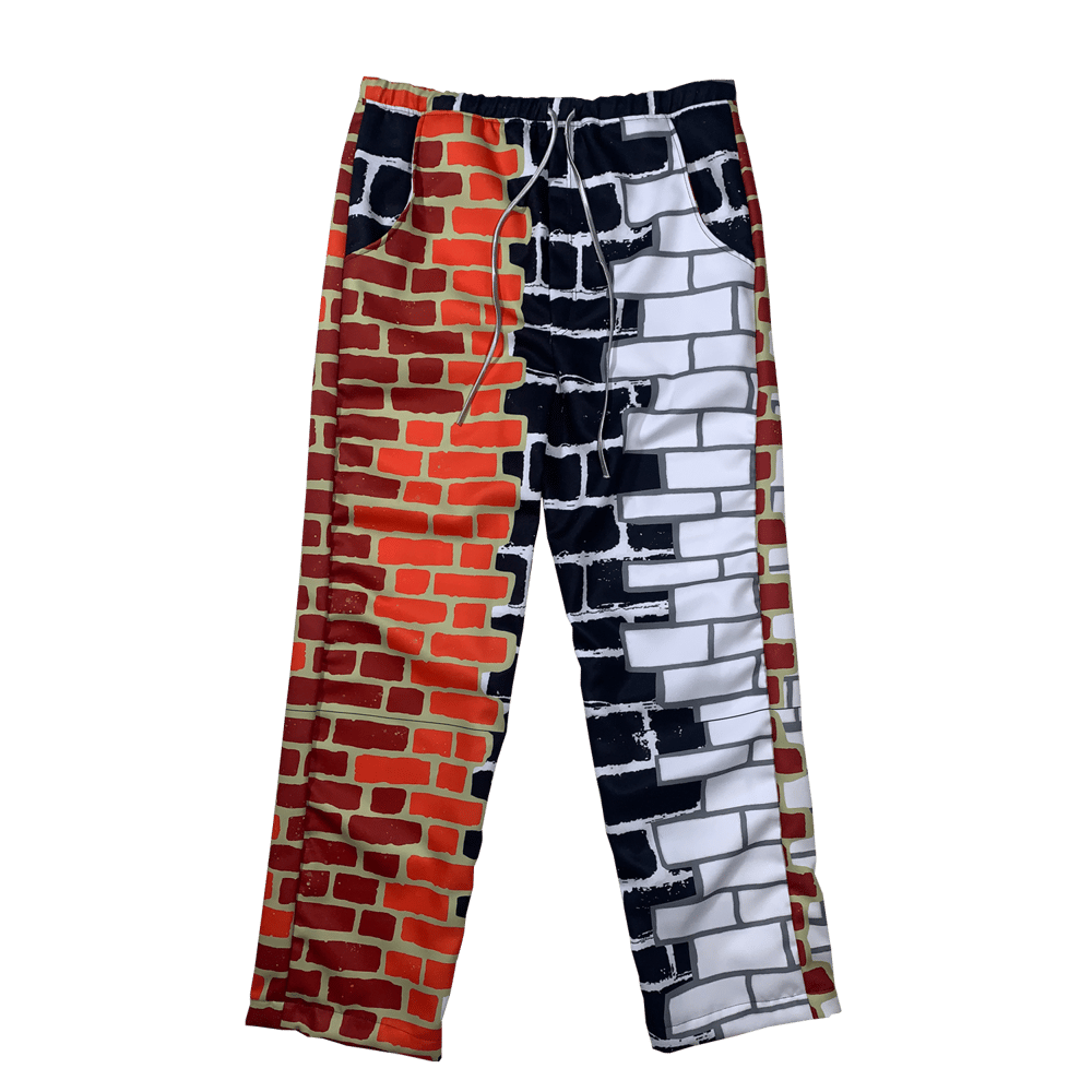 BRICK CITY Suit & Mesh Turtleneck