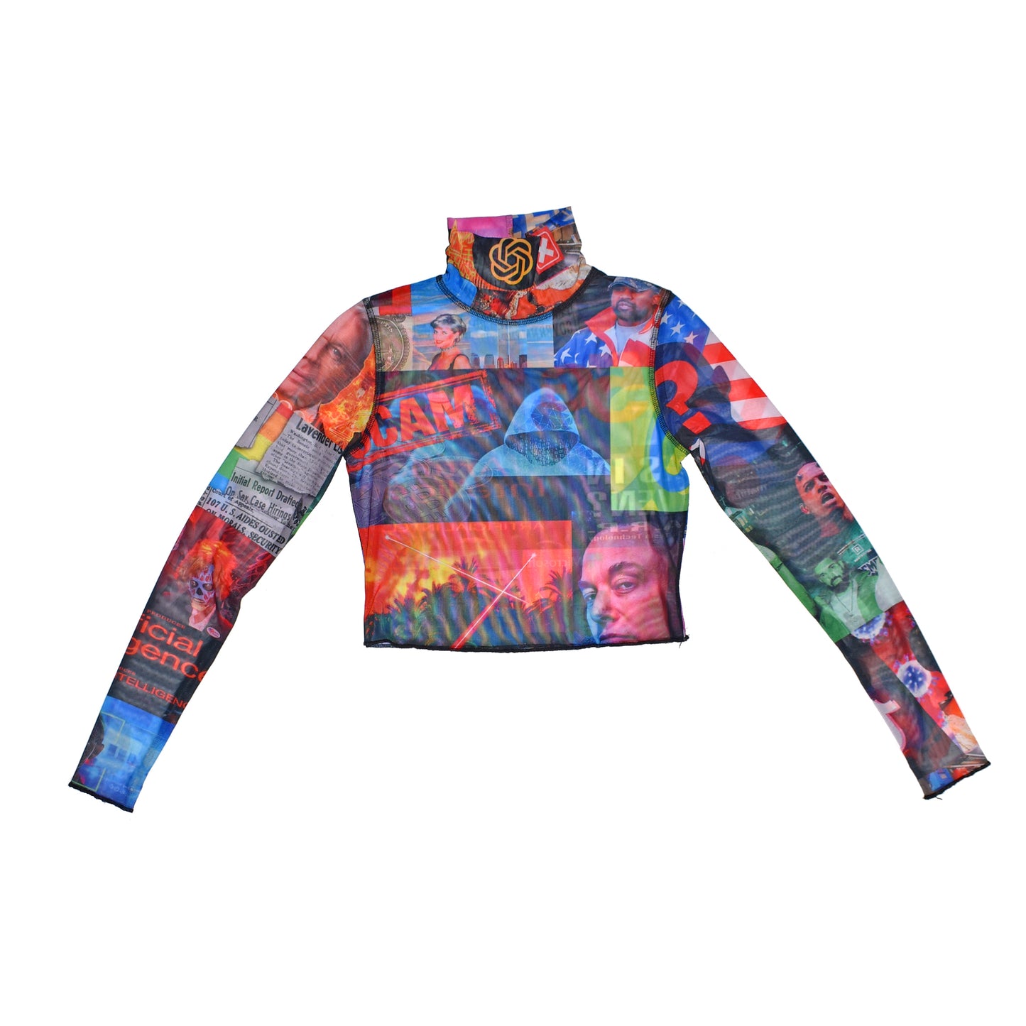 CONSPIRACY THEORY Long sleeve turtleneck + skirt