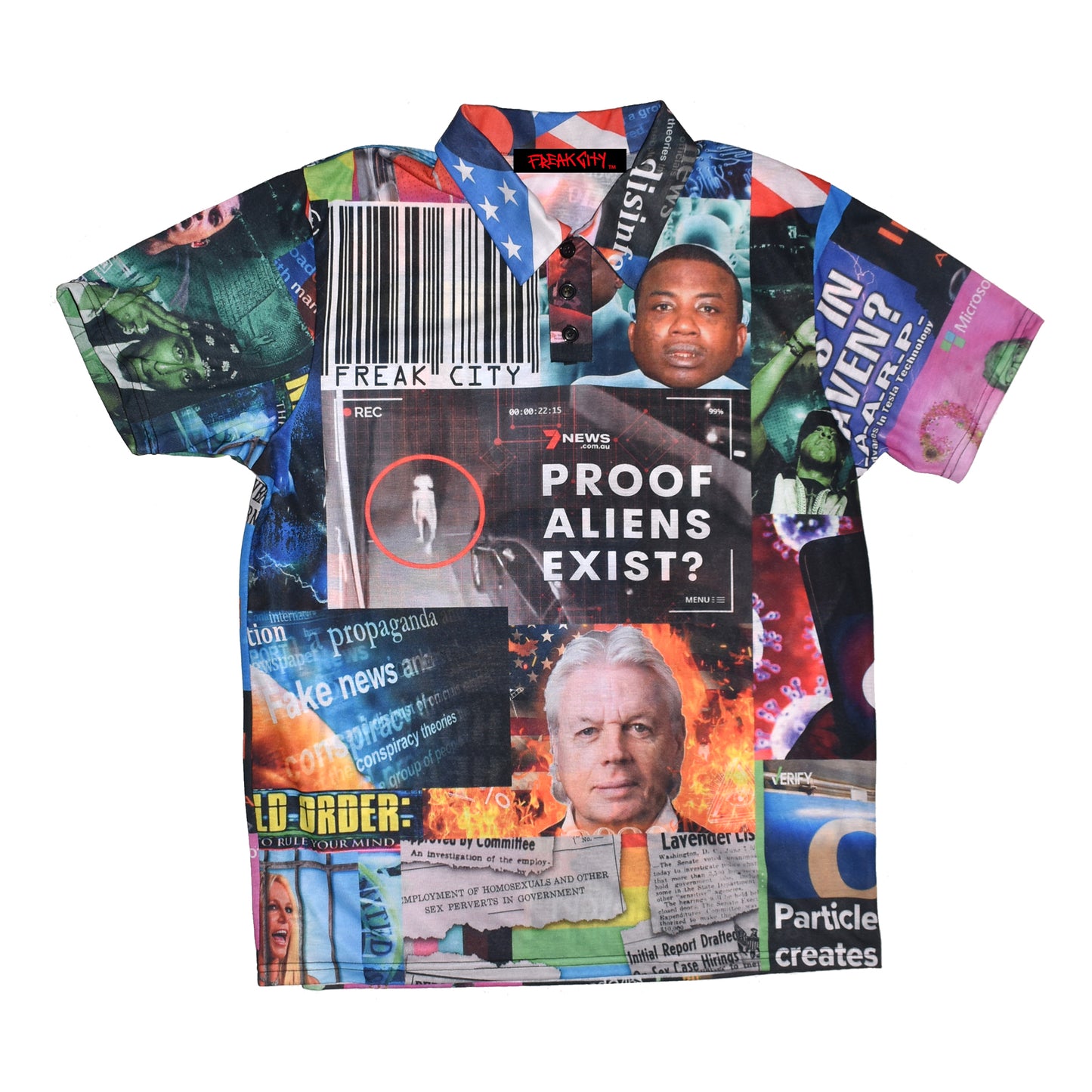 CONSPIRACY THEORY Polo Shirt