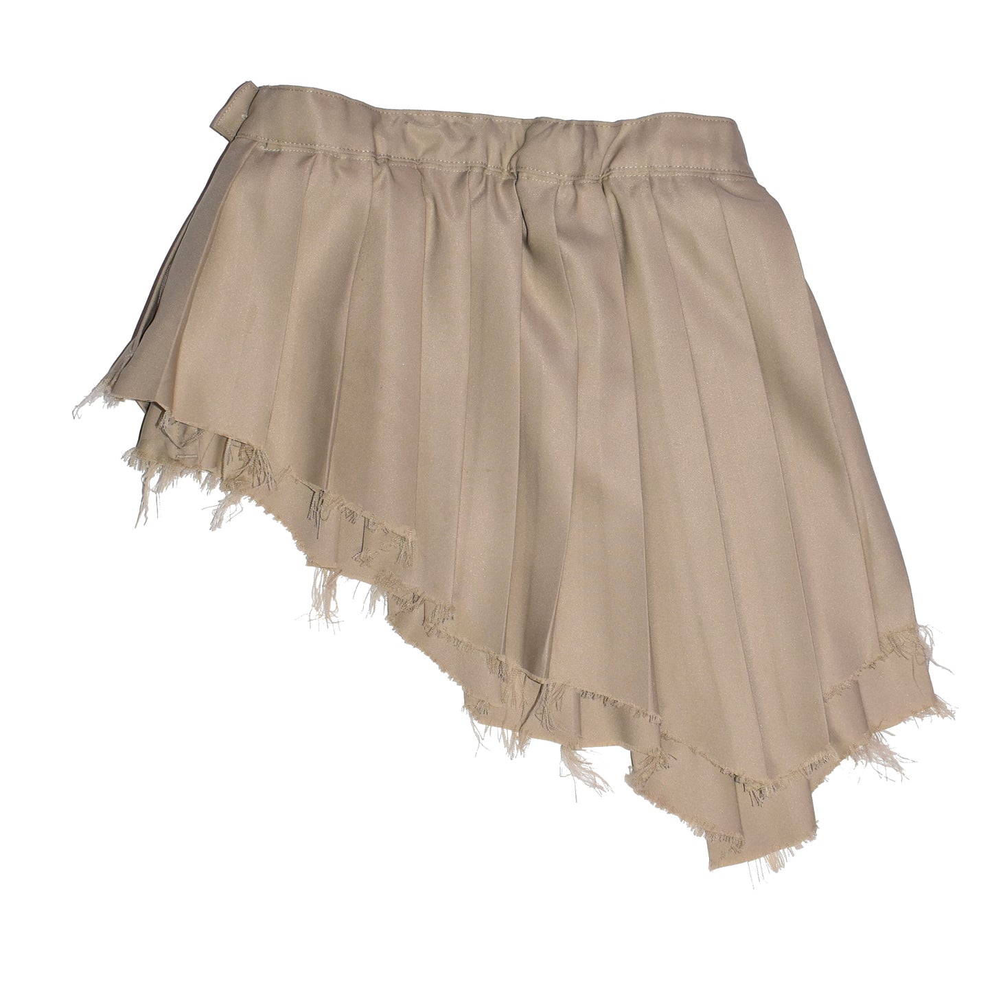 ANXIETY Rhinestone Crewneck, Balaclava & Distressed Skool Girl Skirt