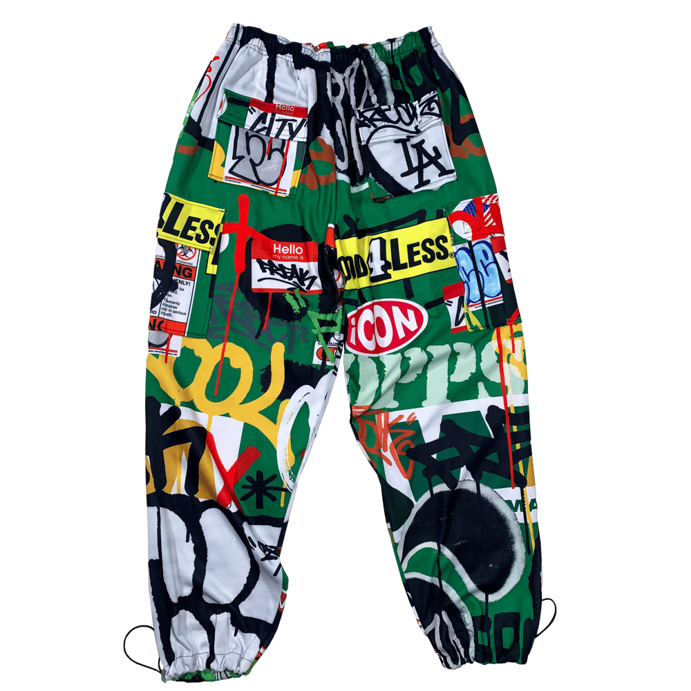 GREEN GRAFFITI DUMPSTER Sweatsuit