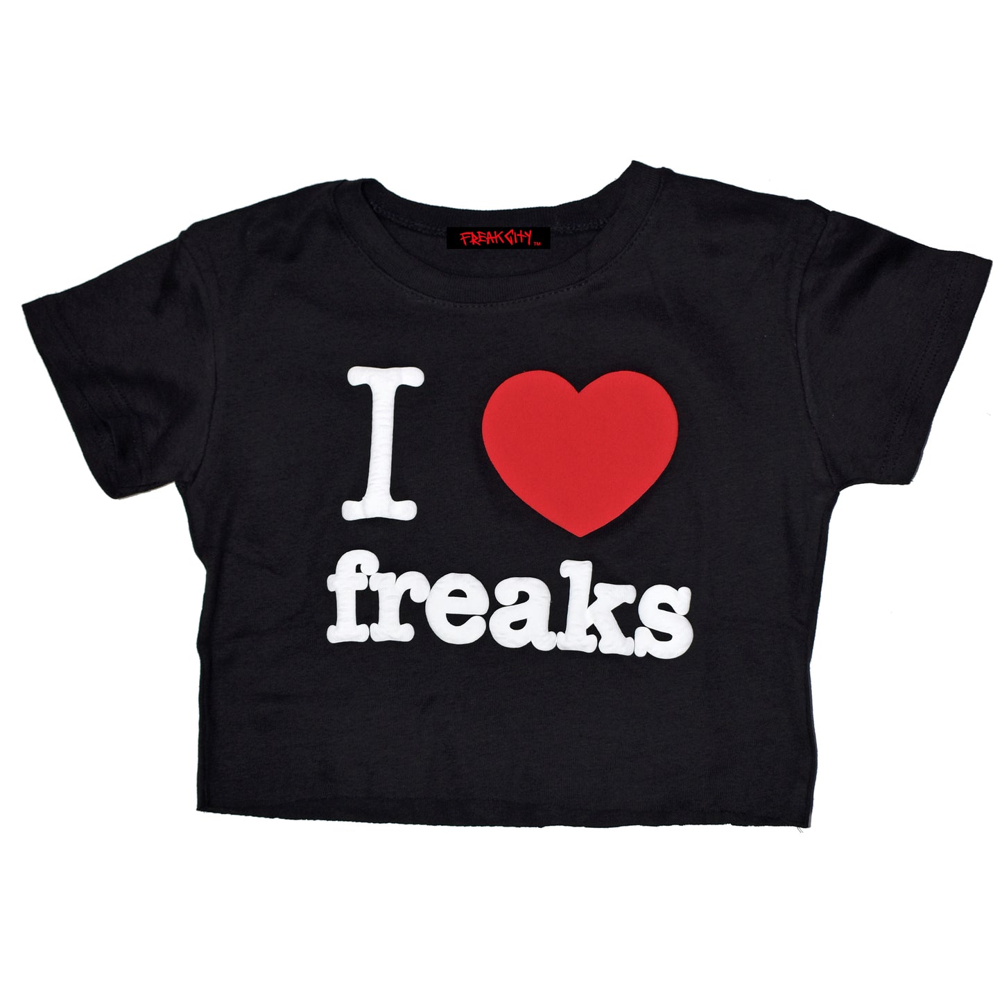 I LOVE FREAKS Silky Suit + Baby Tee