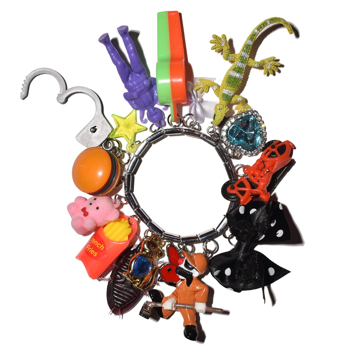 KAWAII TOY CHARM BRACELET Single Layer