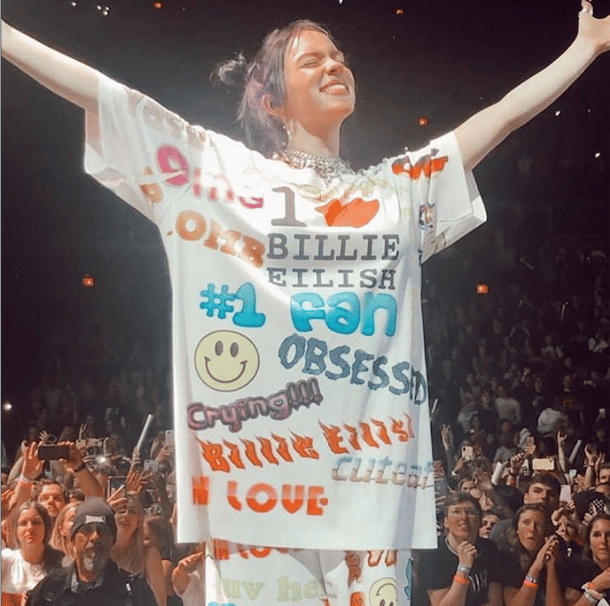 Freak City X Billie Eilish Super Fan shorts sold separately