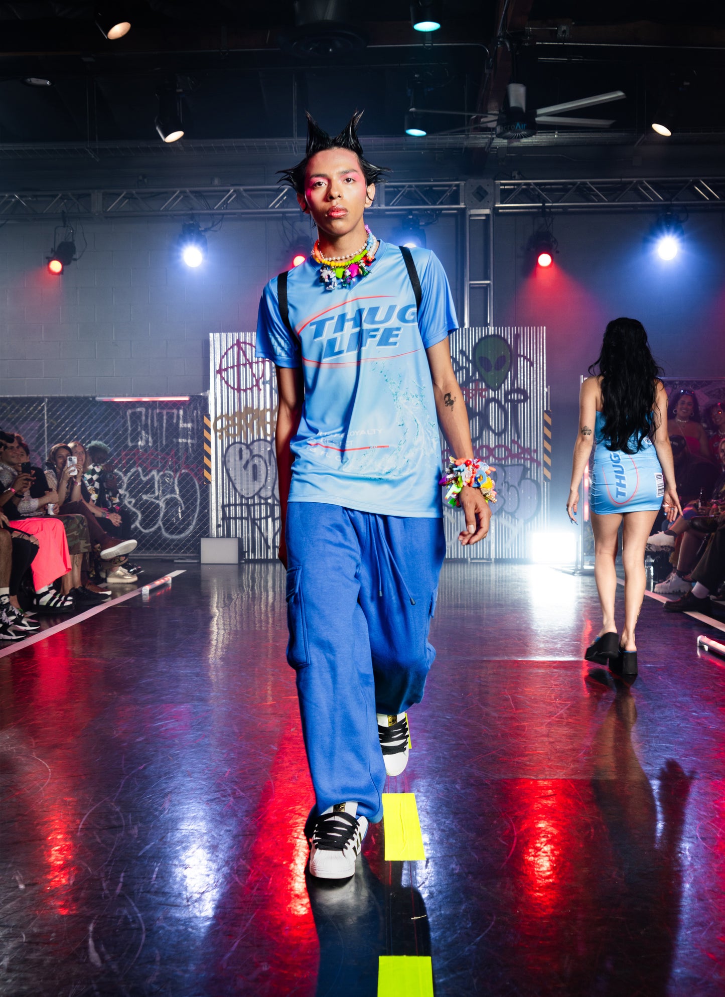 THUG LIFE Rave Soccer Jersey & Ghetto Alien Backpack