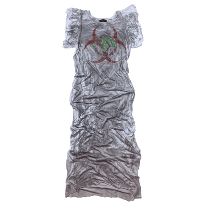TOXIC WORLD Distressed Dress