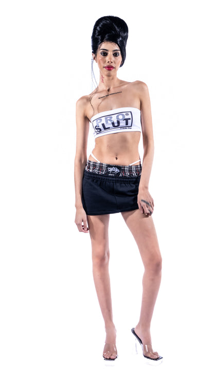 PRO SLUT Tube Top + Boxer Skirt