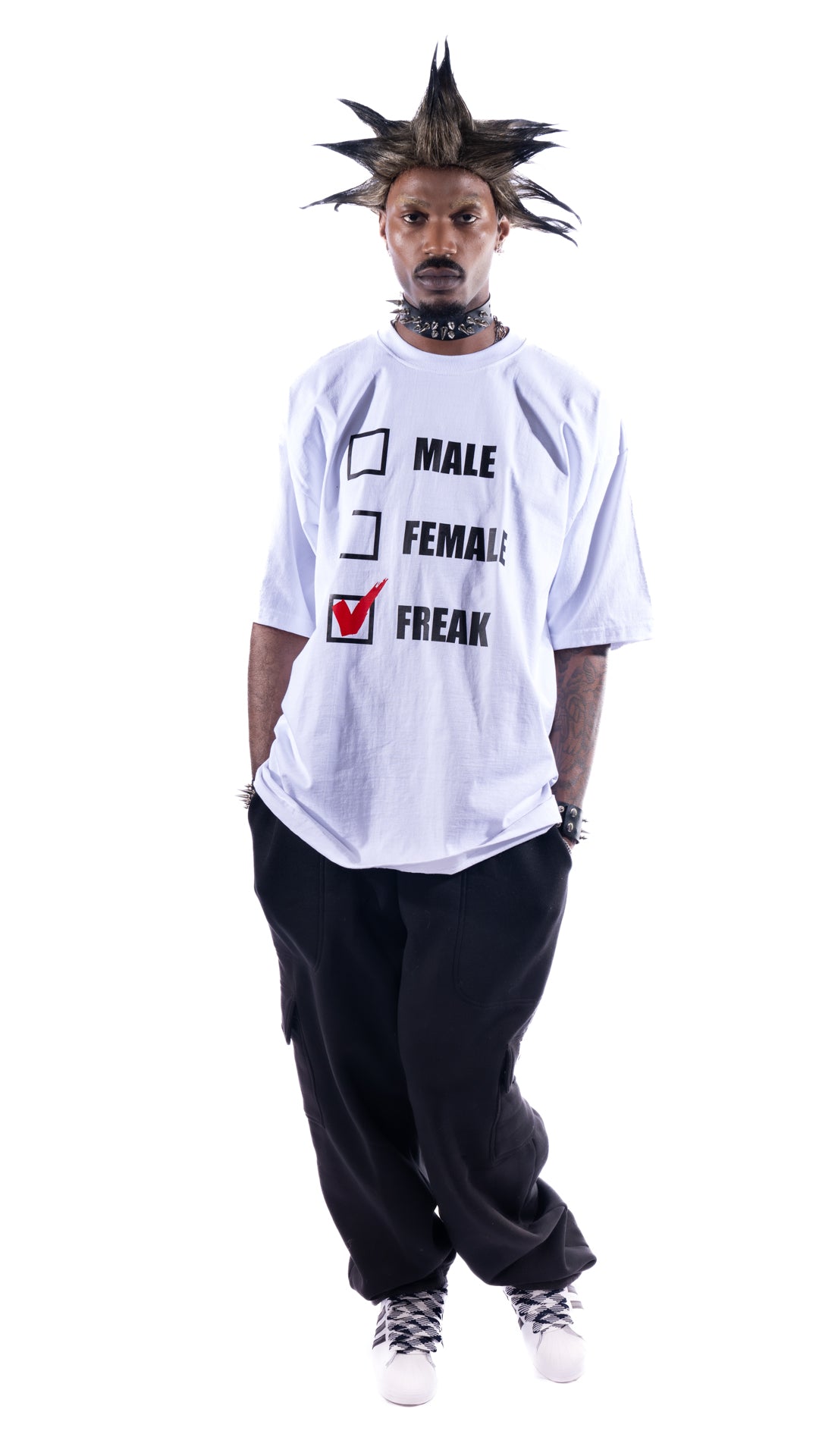 MALE, FEMALE, FREAK Oversized Tshirt