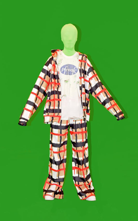 GRAFFITI PLAID Tracksuit