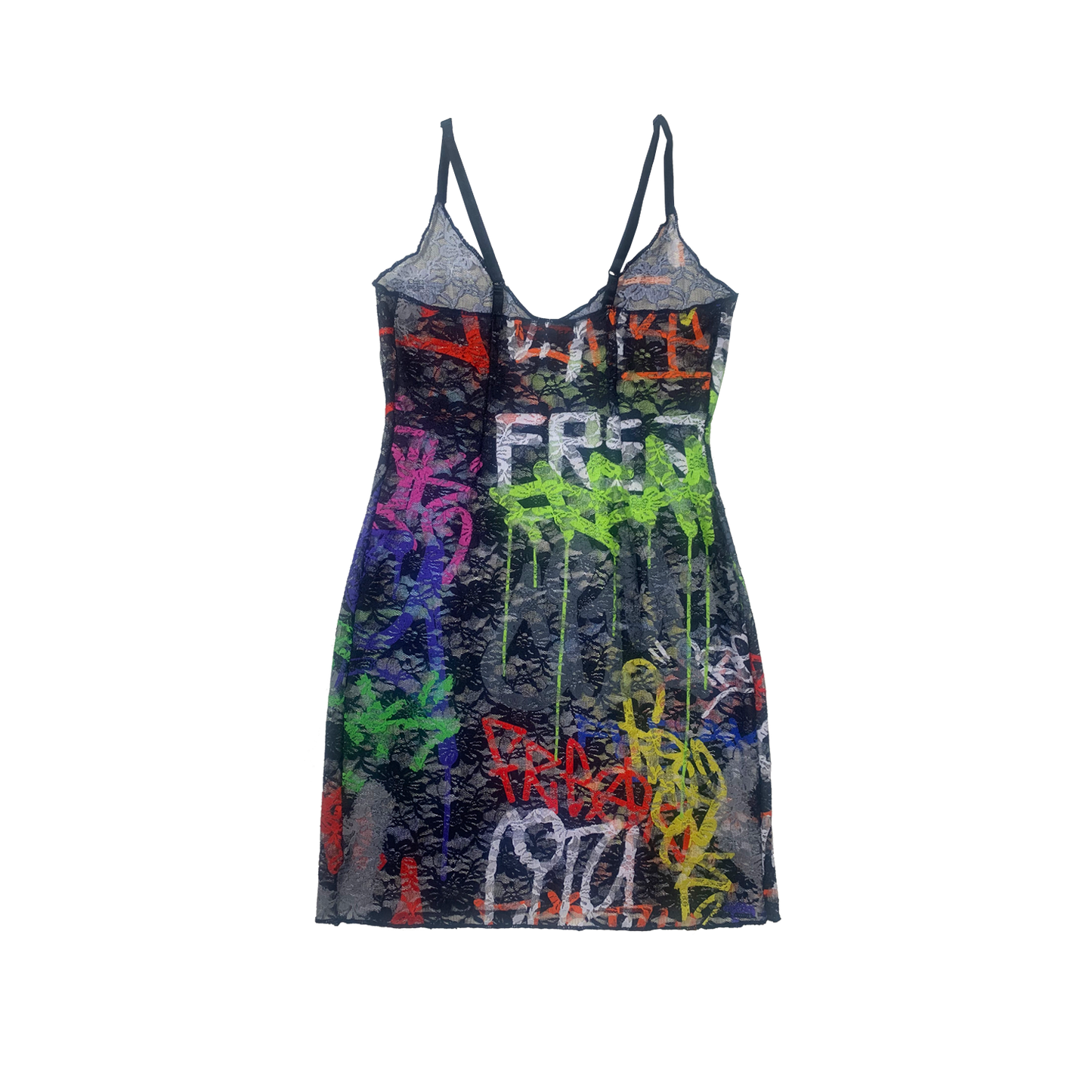 GRAFFITI LACE Dress - Socks - Gloves