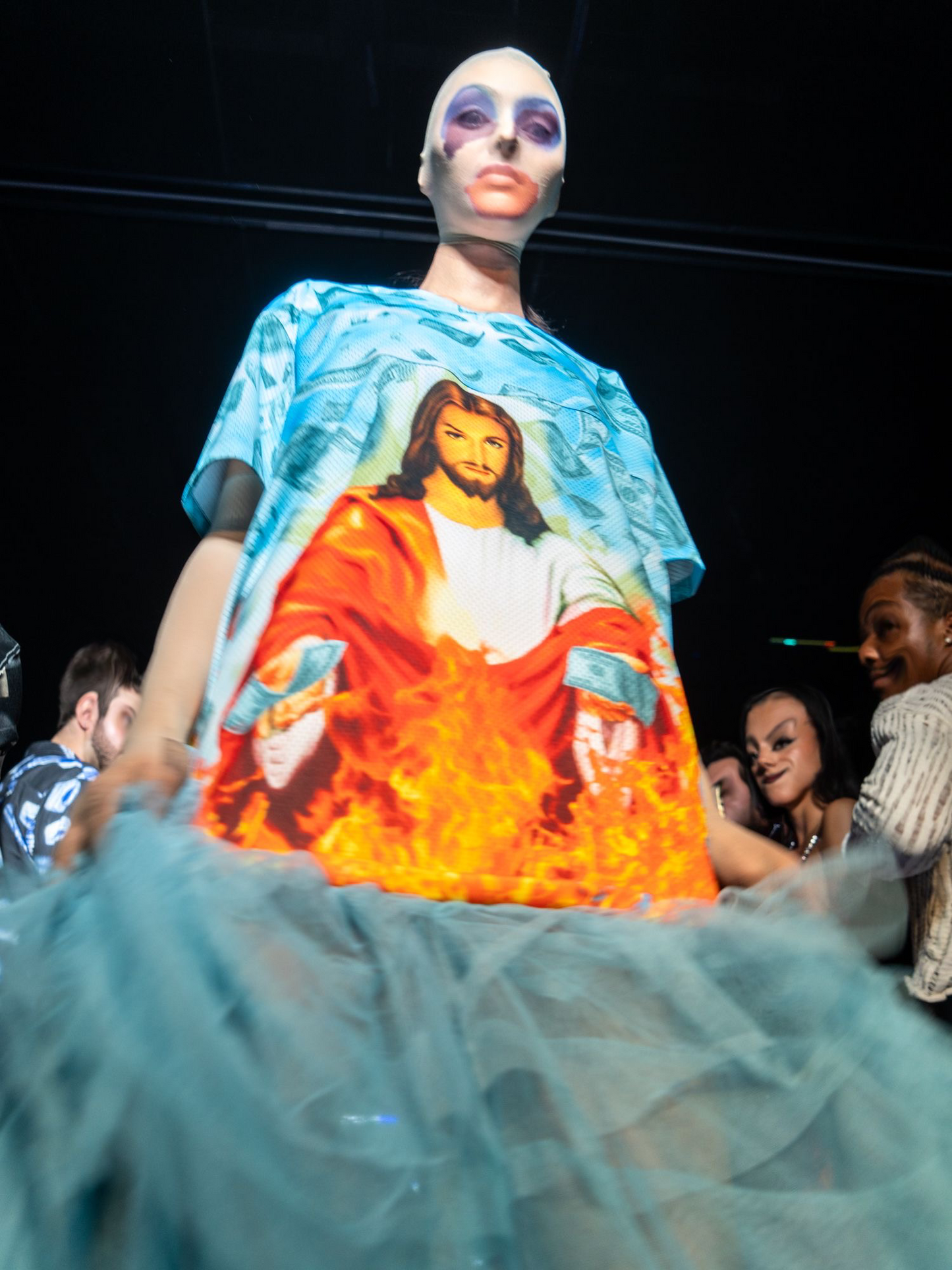 BLESSED JESUS Jersey Dress