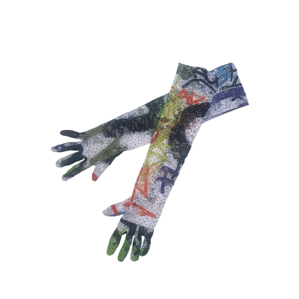 GRAFFITI LACE Princesa Set - Socks - Gloves