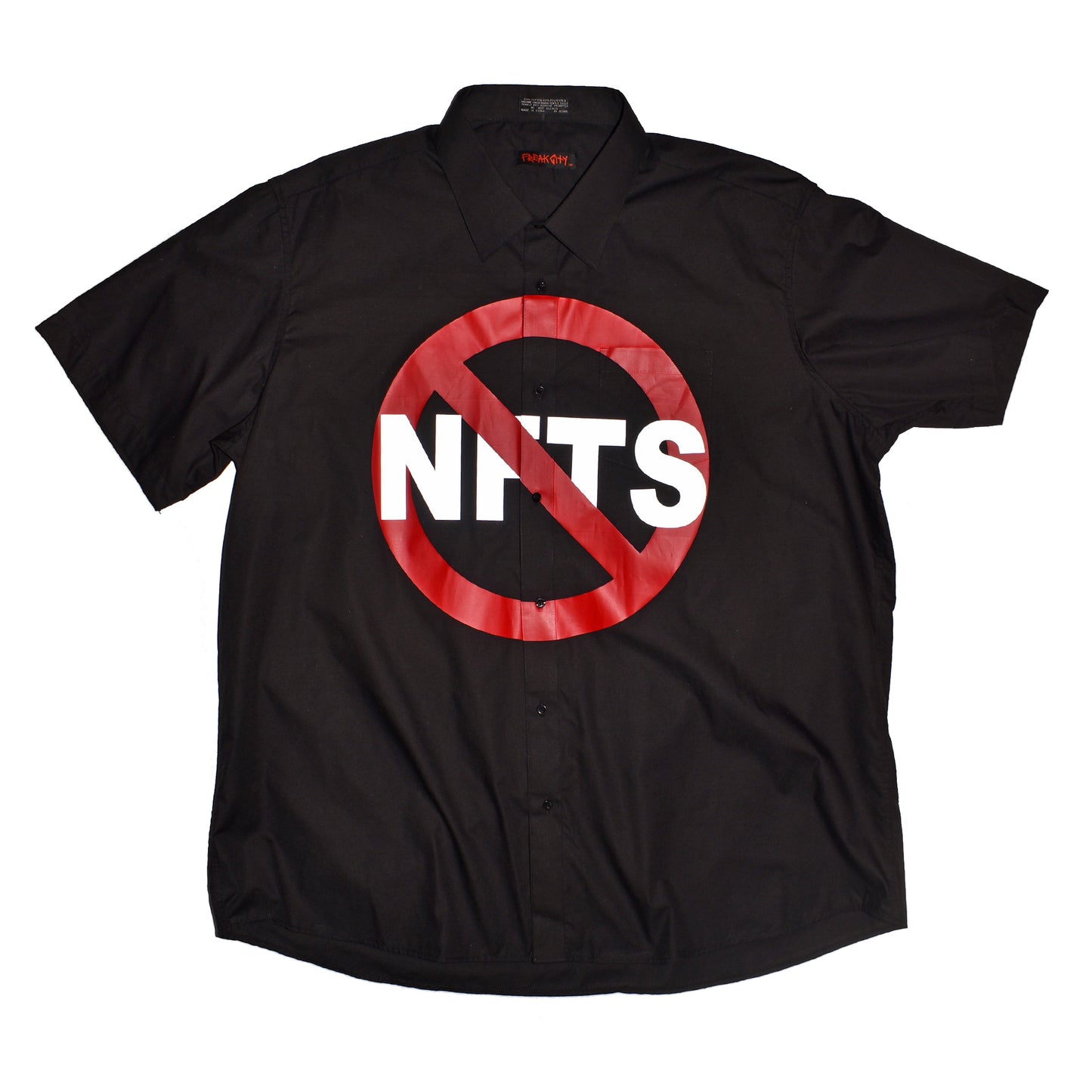 NO NFTS Button Down Shirt