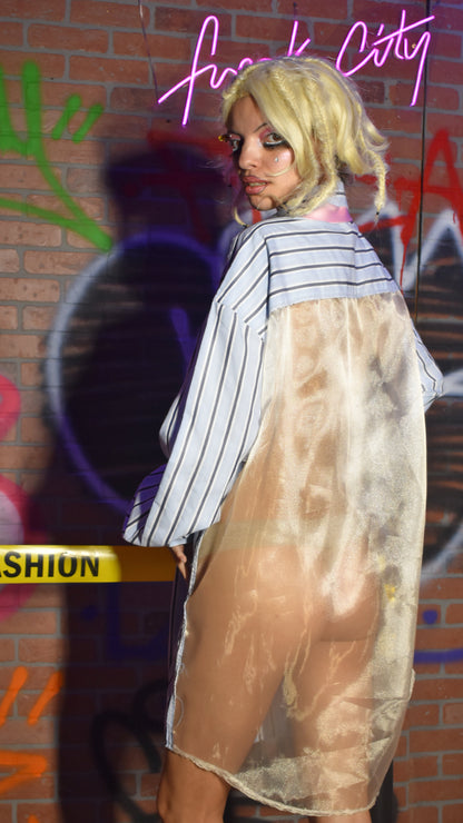 OFFICE HOE BUTTON UP SHIRT